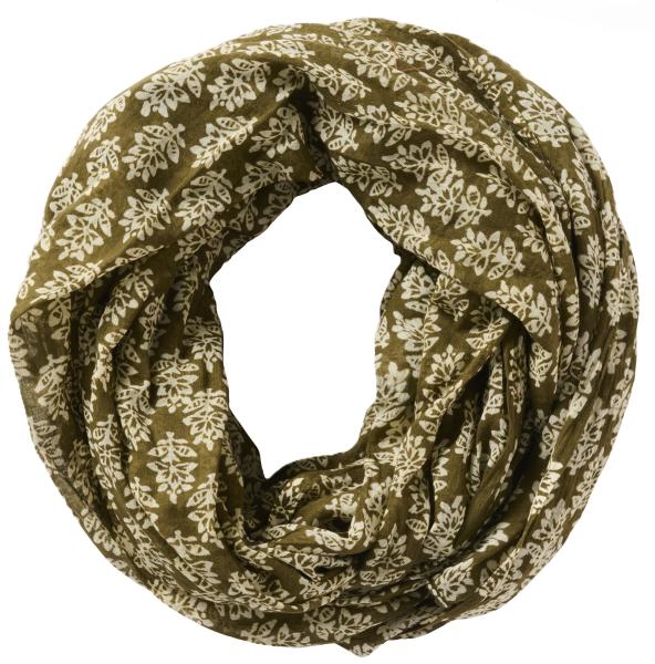 IB Laursen Halstuch Baumwolle oliv